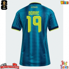 Colombia Rafael Santos Borre #19 Replica Away Stadium Shirt for Women World Cup 2026 Short Sleeve